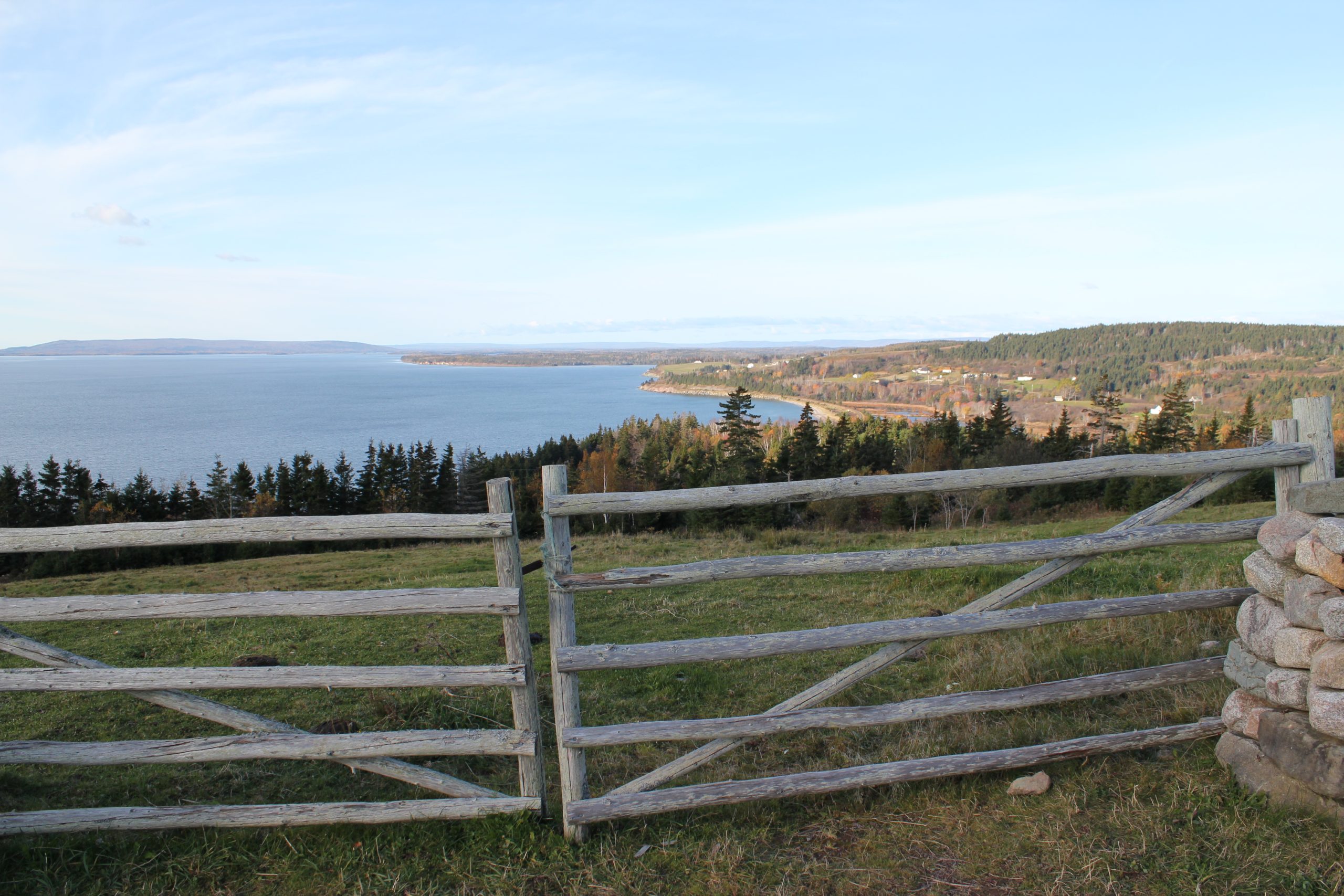 Gate and open water