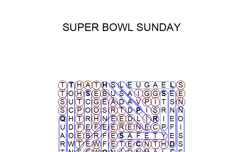 TUESDAY WORD SEARCH