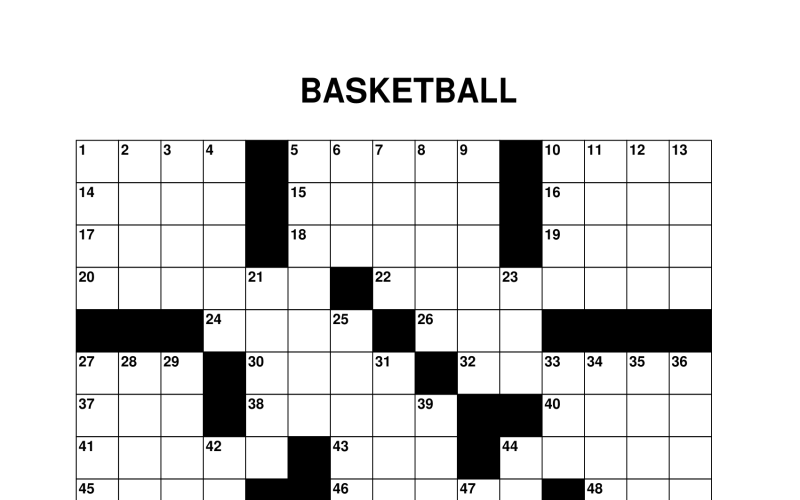 FRIDAY CROSSWORD